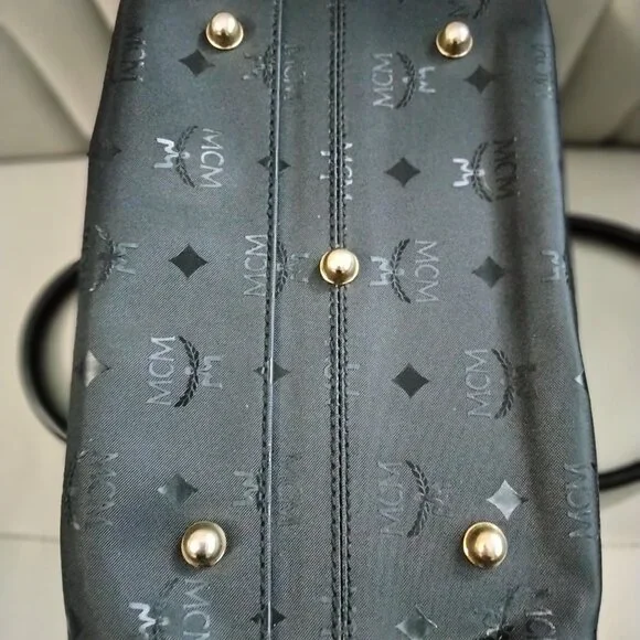 MCM Black Boston Bag - Picture 5 of 9